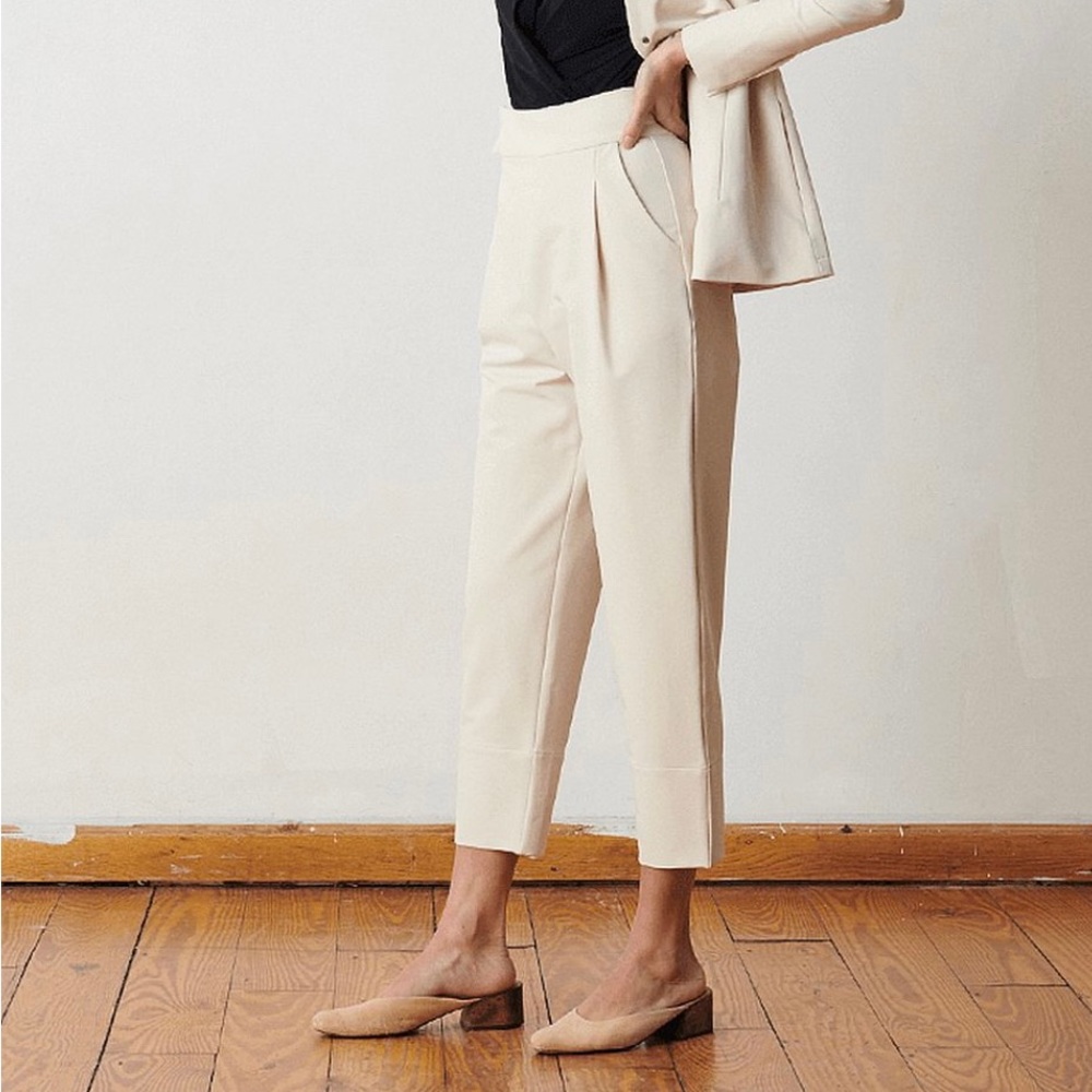 ADAY Portfolio Pants in Oat
